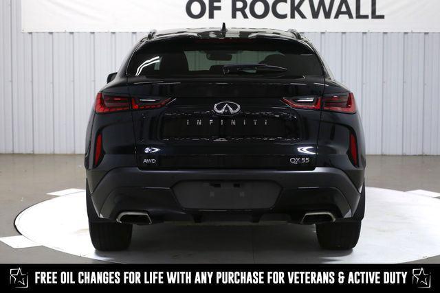 used 2024 INFINITI QX55 car, priced at $39,885
