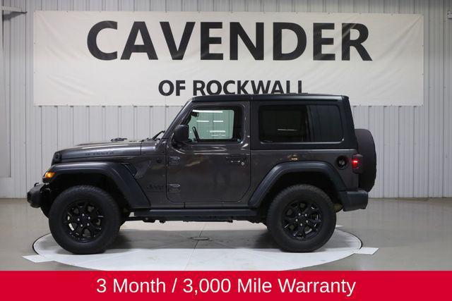 used 2021 Jeep Wrangler car, priced at $26,815