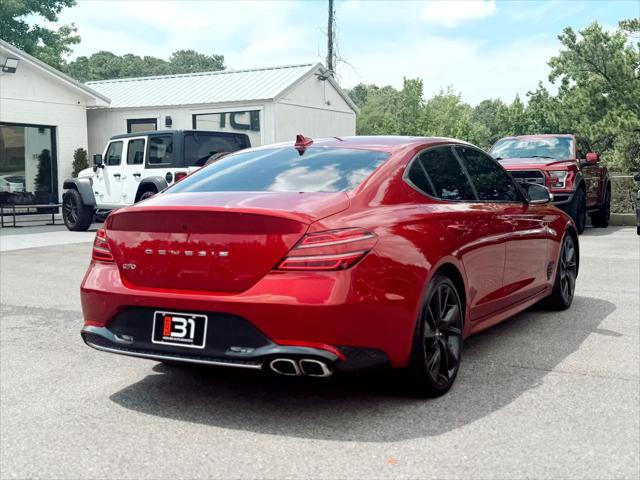 used 2023 Genesis G70 car, priced at $33,977
