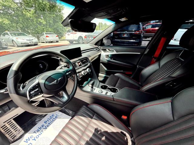 used 2023 Genesis G70 car, priced at $33,977