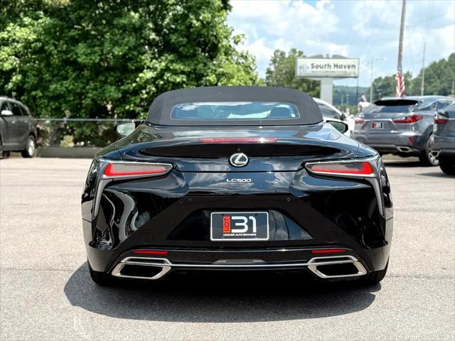 used 2021 Lexus LC 500 car, priced at $73,995