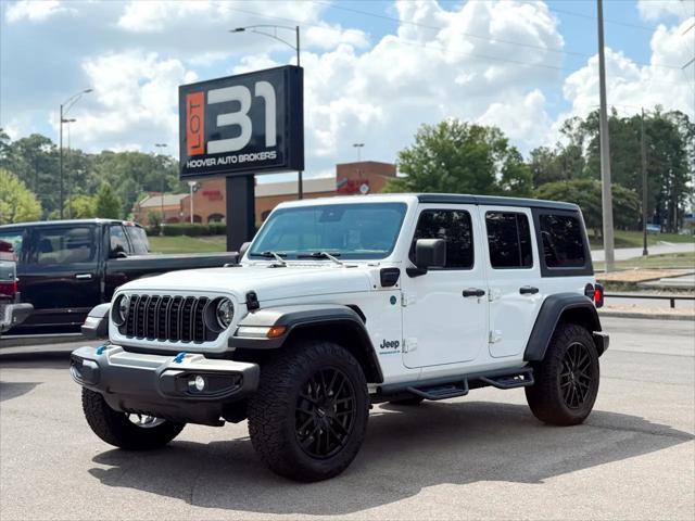 used 2024 Jeep Wrangler 4xe car, priced at $33,975