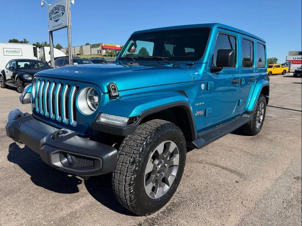 used 2020 Jeep Wrangler Unlimited car, priced at $26,400