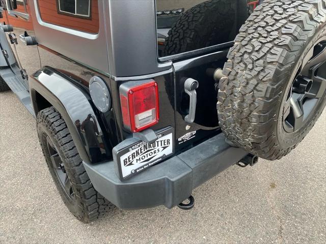 used 2013 Jeep Wrangler Unlimited car, priced at $14,995
