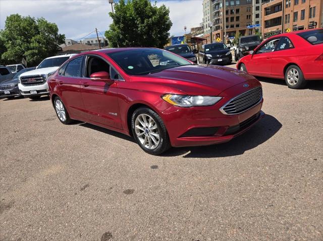 used 2017 Ford Fusion Hybrid car, priced at $10,995