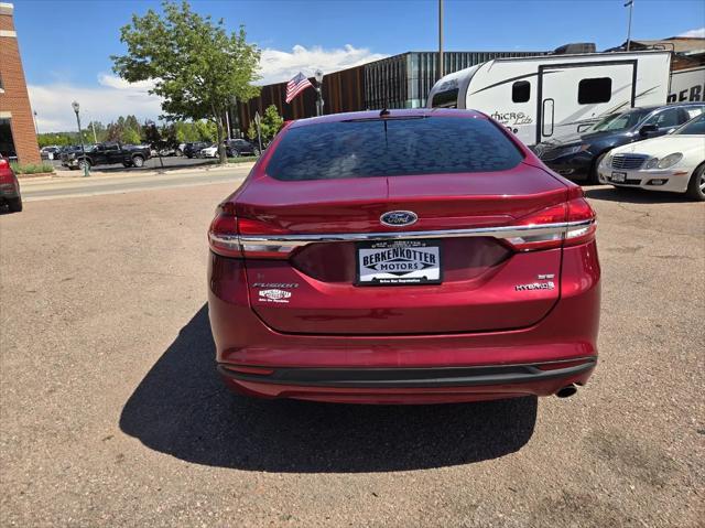 used 2017 Ford Fusion Hybrid car, priced at $10,995