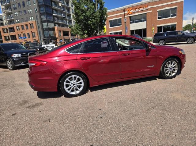 used 2017 Ford Fusion Hybrid car, priced at $10,995