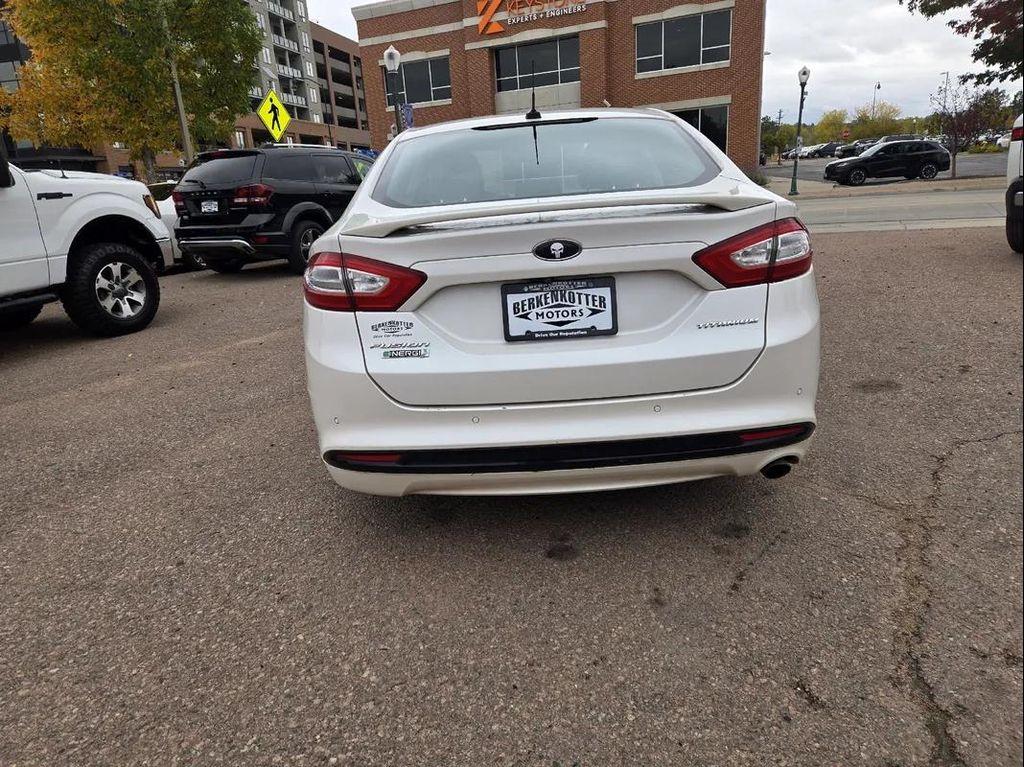 used 2013 Ford Fusion Energi car, priced at $6,995
