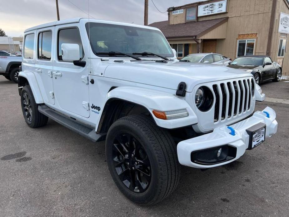 used 2021 Jeep Wrangler Unlimited 4xe car, priced at $41,200