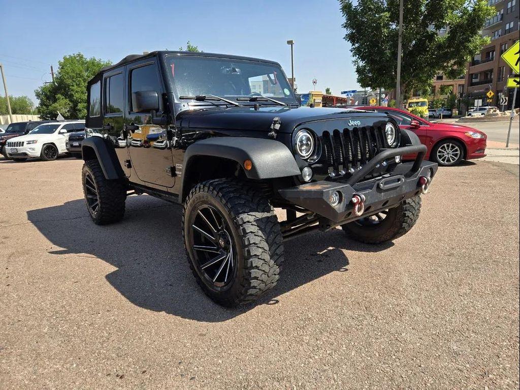 used 2015 Jeep Wrangler Unlimited car, priced at $18,995