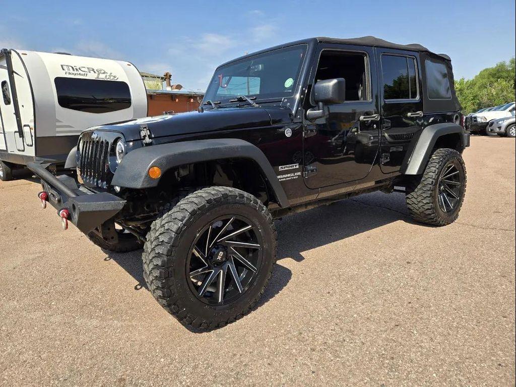 used 2015 Jeep Wrangler Unlimited car, priced at $18,995
