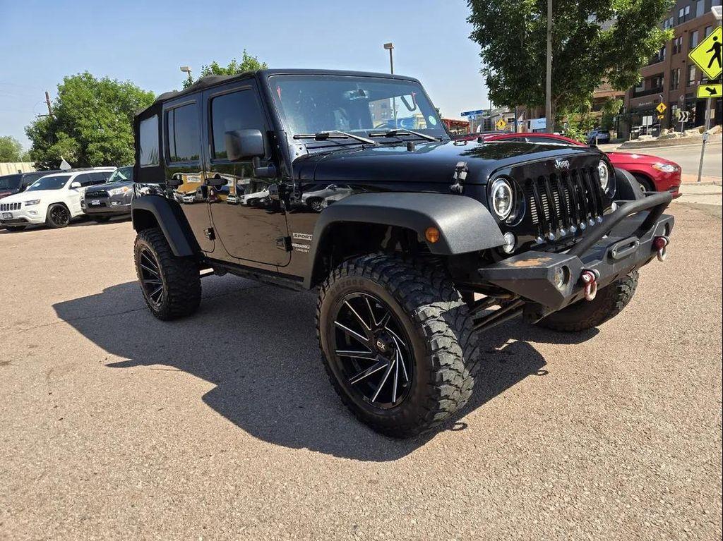 used 2015 Jeep Wrangler Unlimited car, priced at $18,995