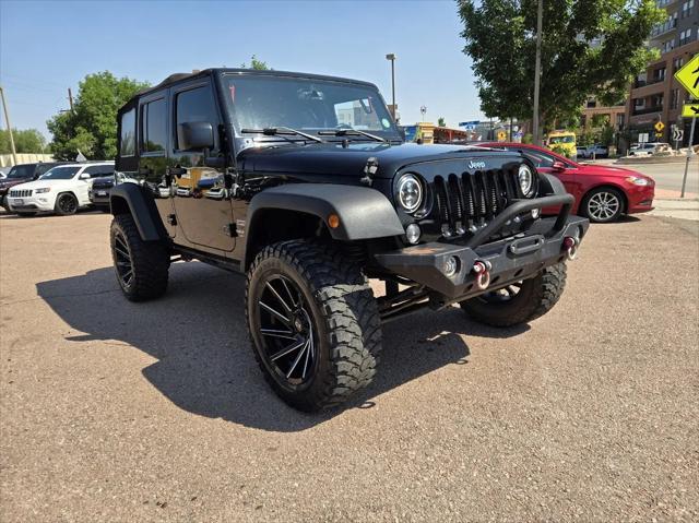 used 2015 Jeep Wrangler Unlimited car, priced at $18,995