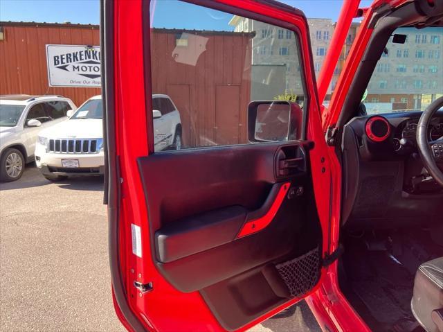 used 2013 Jeep Wrangler Unlimited car, priced at $16,995