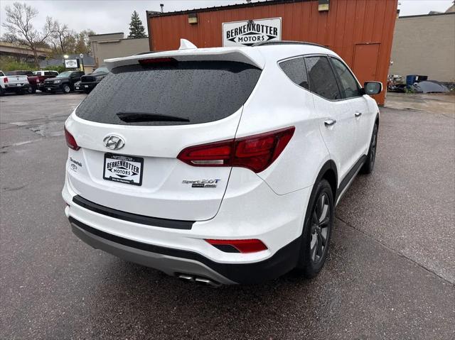 used 2017 Hyundai Santa Fe Sport car, priced at $20,900