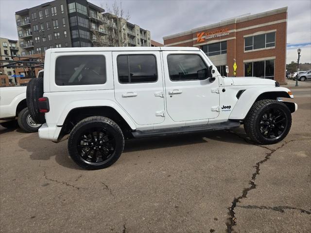 used 2021 Jeep Wrangler Unlimited 4xe car, priced at $30,150