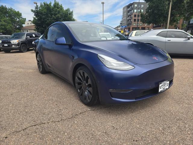 used 2020 Tesla Model Y car, priced at $27,500