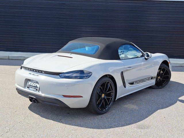new 2025 Porsche 718 Boxster car, priced at $95,405