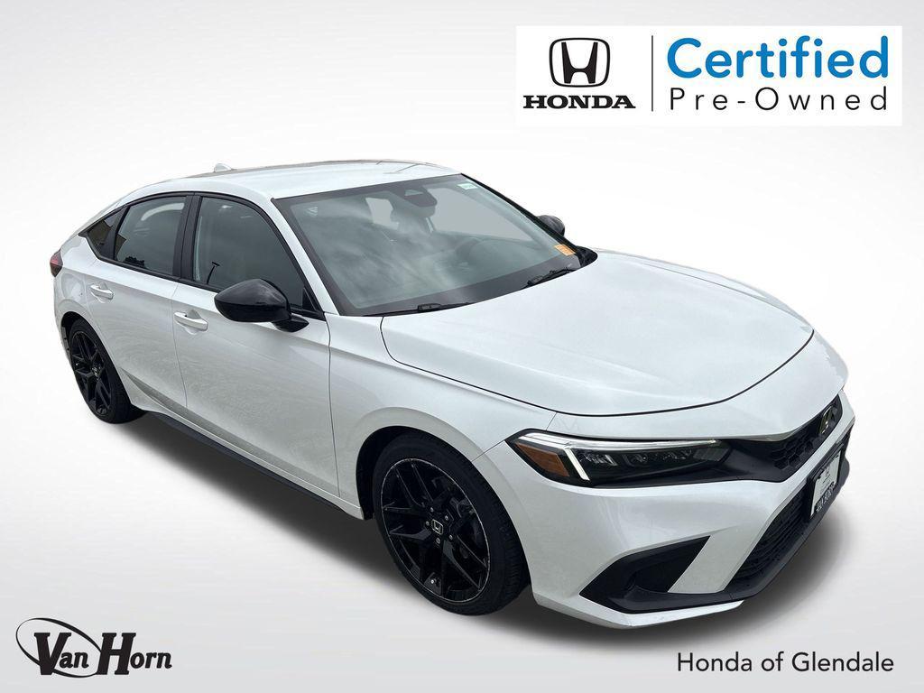 used 2022 Honda Civic car, priced at $25,386