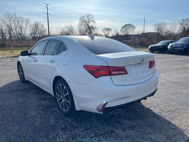 used 2018 Acura TLX car, priced at $17,875