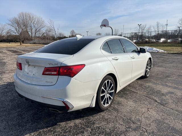 used 2018 Acura TLX car, priced at $17,875