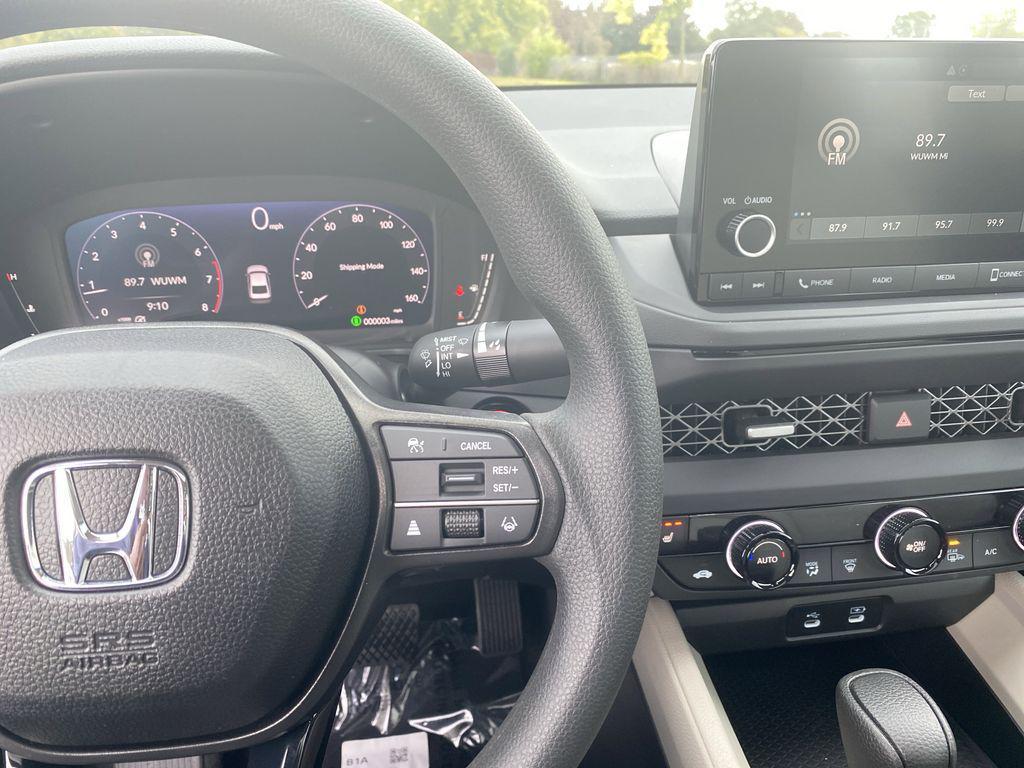 new 2025 Honda Accord car, priced at $32,210