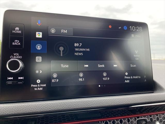 new 2025 Honda Civic Si car, priced at $34,855
