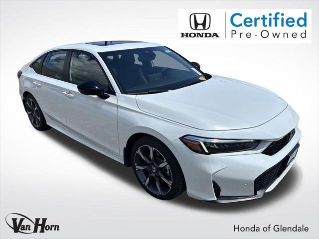 used 2025 Honda Civic Hybrid car, priced at $31,010