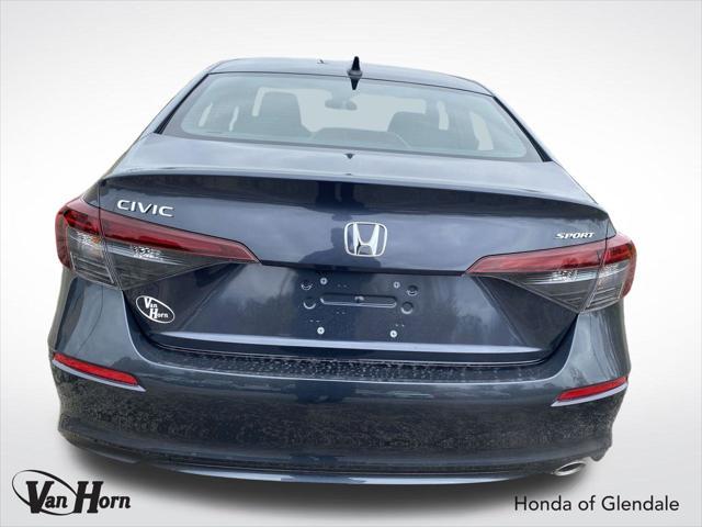 new 2025 Honda Civic car, priced at $26,250