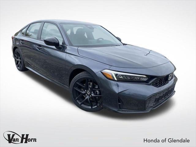 new 2025 Honda Civic car, priced at $26,250