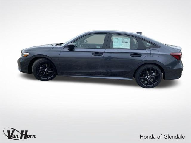 new 2025 Honda Civic car, priced at $26,250