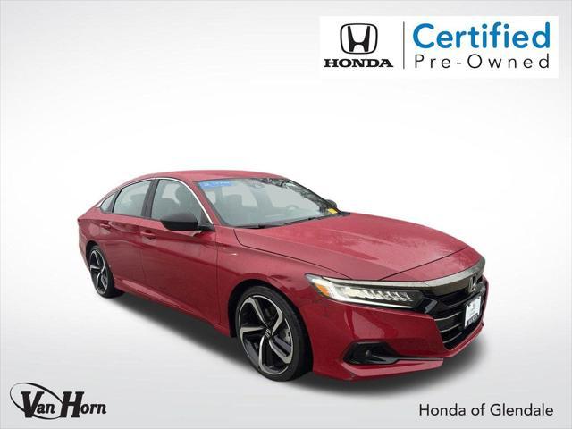 used 2022 Honda Accord car, priced at $22,456