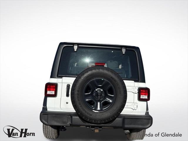 used 2024 Jeep Wrangler car, priced at $29,473