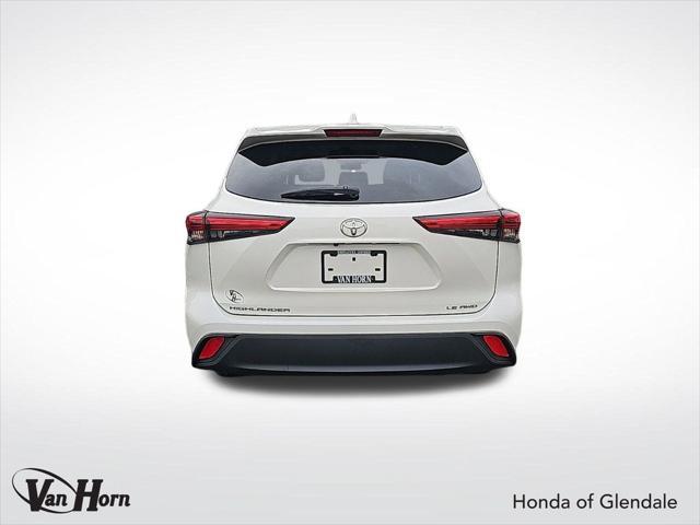 used 2021 Toyota Highlander car, priced at $22,336