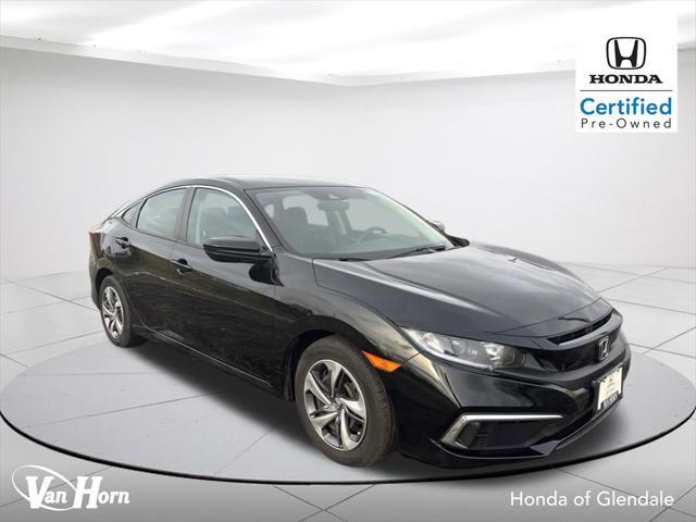 used 2021 Honda Civic car, priced at $19,858