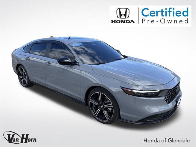 used 2024 Honda Accord Hybrid car, priced at $28,890