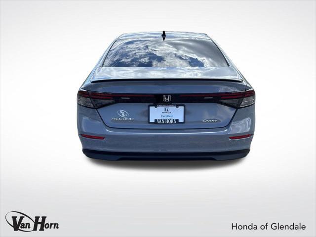 used 2024 Honda Accord Hybrid car, priced at $27,985
