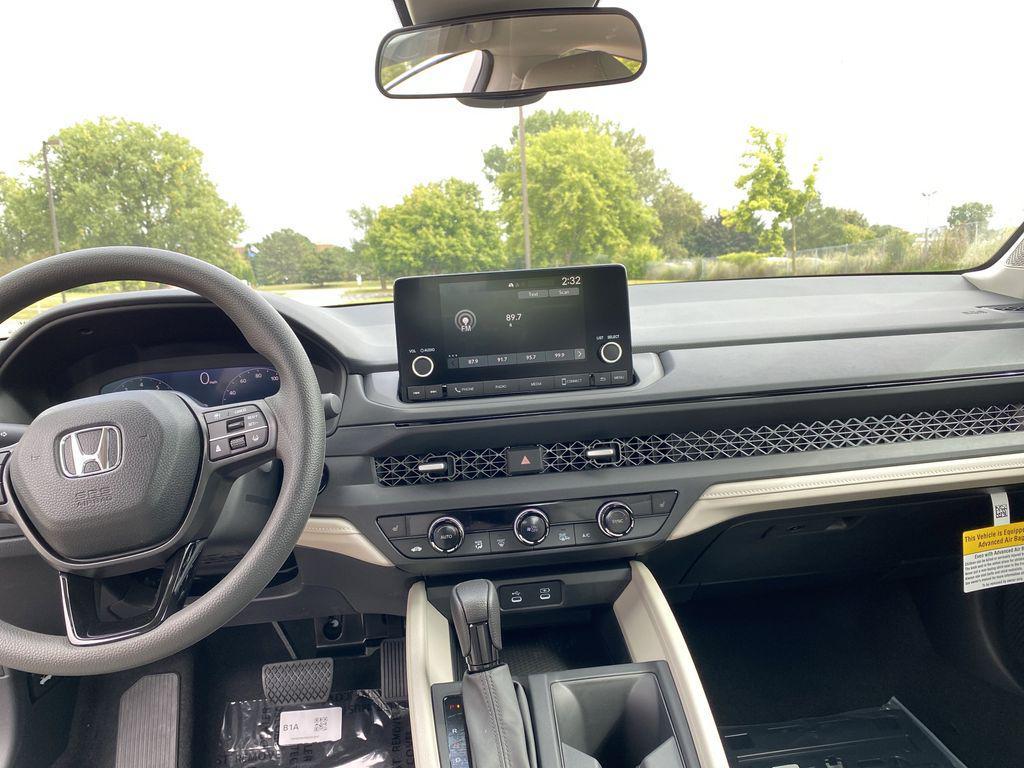 new 2025 Honda Accord car, priced at $31,710