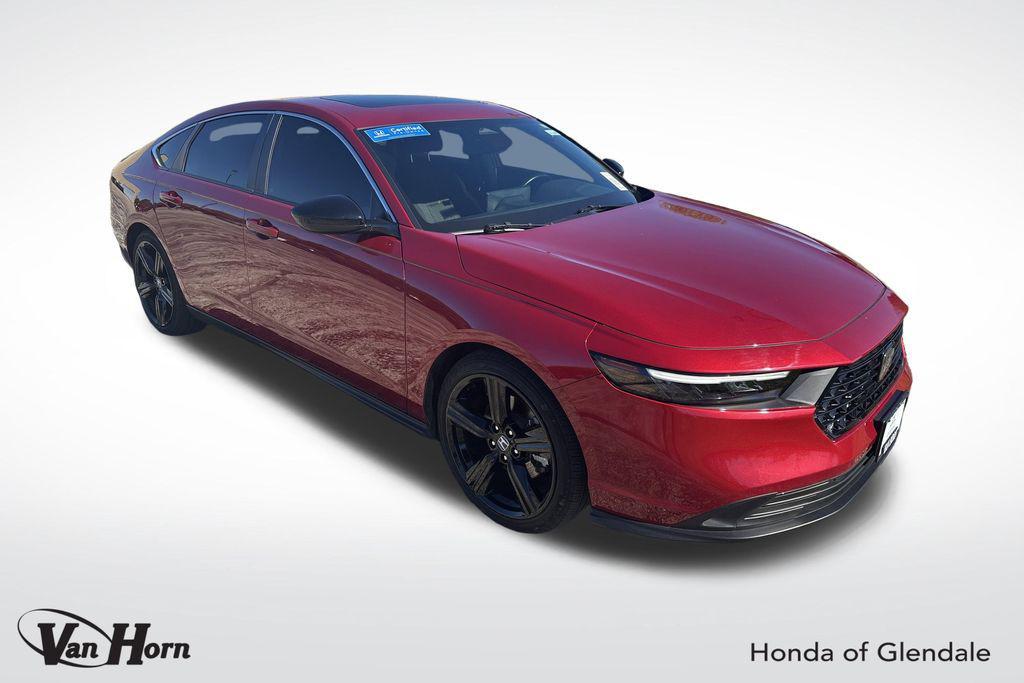 used 2023 Honda Accord Hybrid car, priced at $25,472