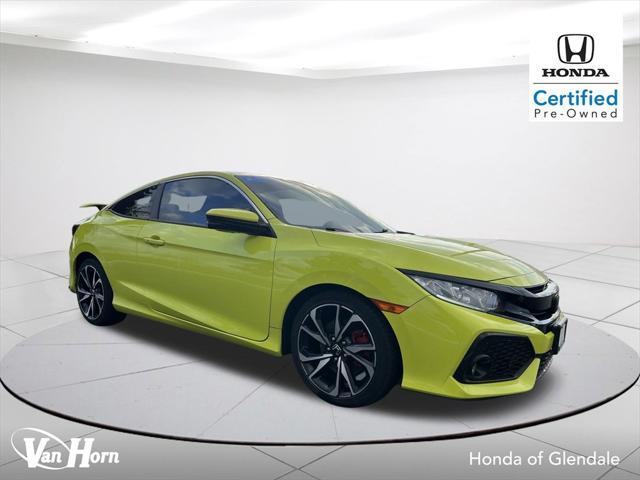 used 2019 Honda Civic Si car, priced at $21,078