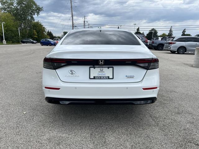 used 2023 Honda Accord Hybrid car, priced at $34,111