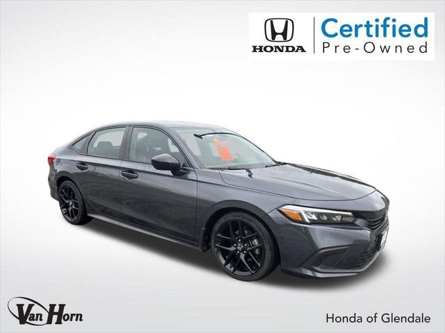 used 2022 Honda Civic car, priced at $21,499