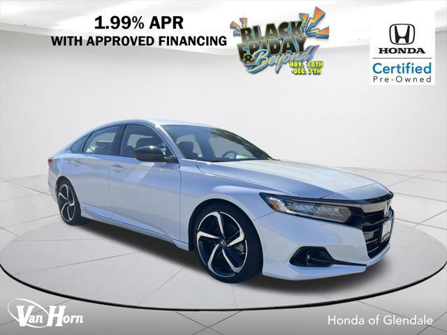 used 2022 Honda Accord car, priced at $24,993