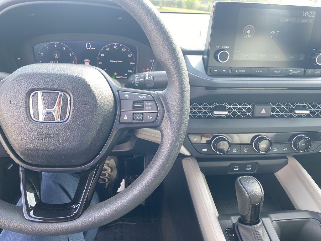new 2025 Honda Accord car, priced at $32,210