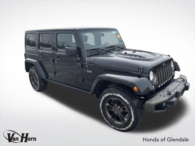 used 2016 Jeep Wrangler Unlimited car, priced at $20,000