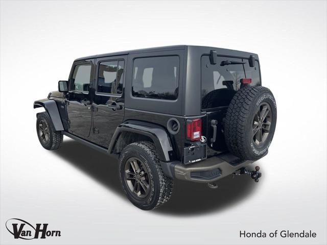 used 2016 Jeep Wrangler Unlimited car, priced at $20,000