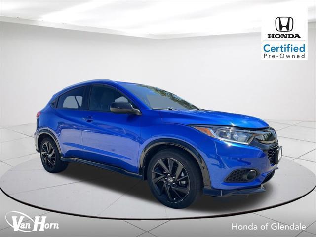 used 2021 Honda HR-V car, priced at $22,665