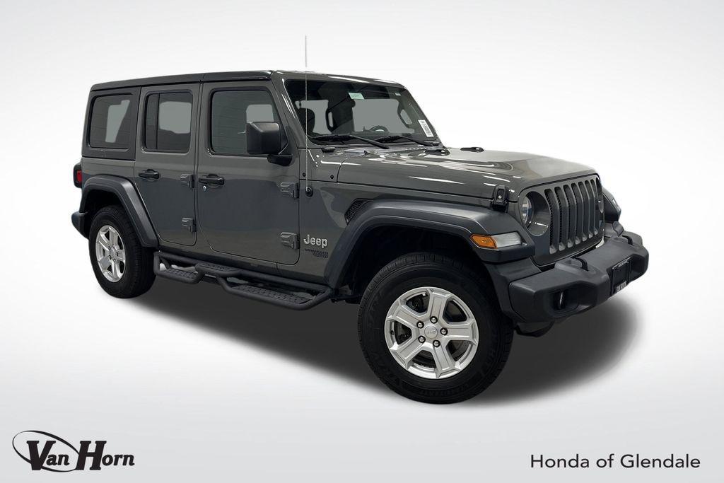 used 2020 Jeep Wrangler Unlimited car, priced at $26,995