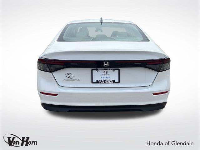 used 2024 Honda Accord car, priced at $27,668