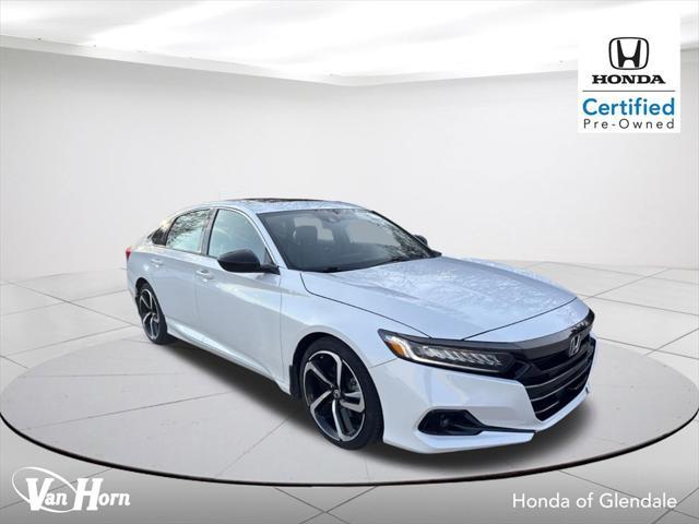 used 2022 Honda Accord car, priced at $26,255